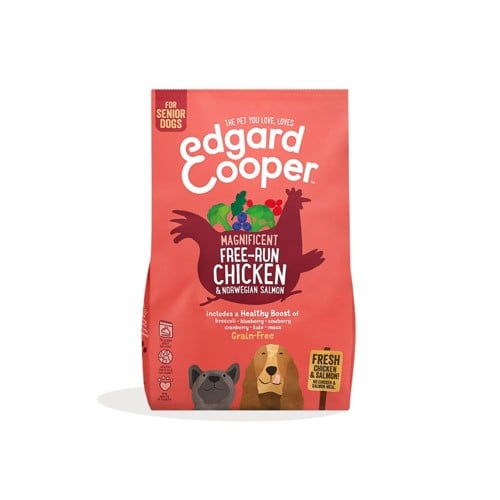 Edgard Cooper - Fresh Free-Run Chicken & Norwegian Salmon - senior - 12kg - (542503948519)
