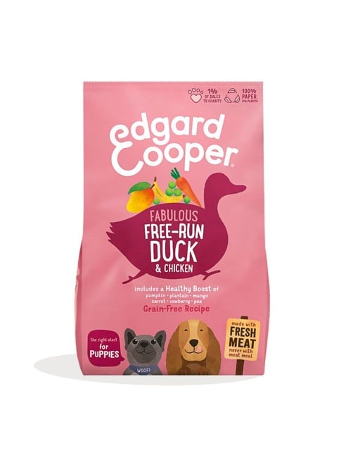 Edgard Cooper - Fresh Free-Run Duck & Chicken  puppy 12kg - (542503948523)