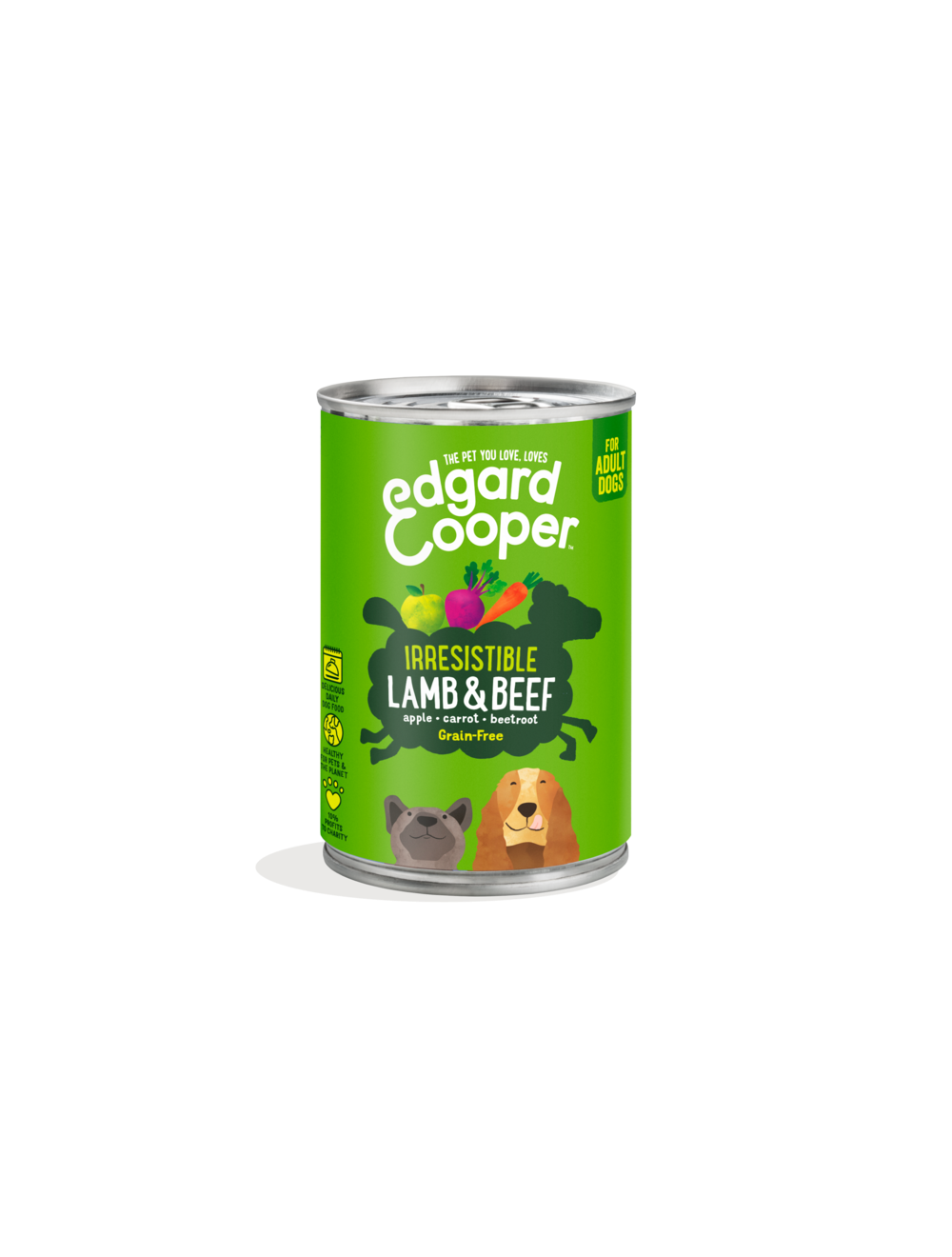 Edgard Cooper - BLAND 4 FOR 119 - Vådfoder Lam & Okse - Adult - 400gr