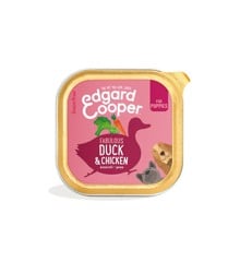 Edgard Cooper - BLAND 4 FOR 119 - Paté And & Kylling, Puppy 300gr - 5407007147632