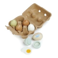 Tender Leaf - Wooden Eggs in Tray - (TL8285)