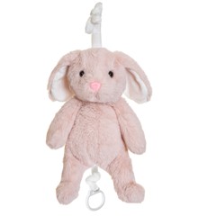 Teddykompaniet - Musicals - Musical Box, Bunny, rose - TK3092