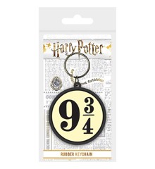 CDU Rubber Keychains Harry Potter (9 and Three Quarters)