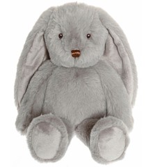 Teddykompaniet - Ecofriends Bunnies - Svea, Light Grey, 30 cm - TK2999