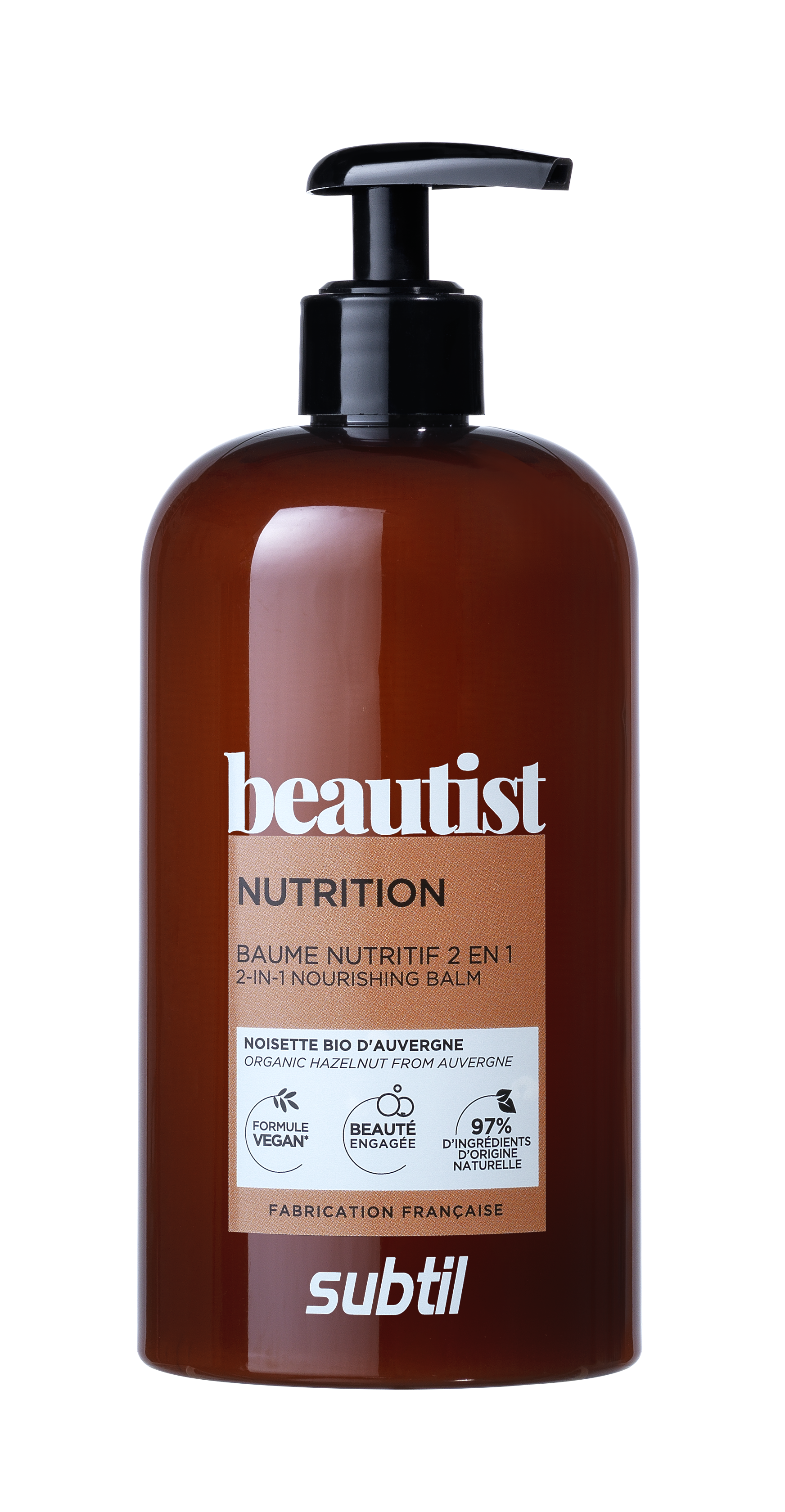 Subtil Beautist - Nourishing Mask/Conditioner 500 ml - Skjønnhet