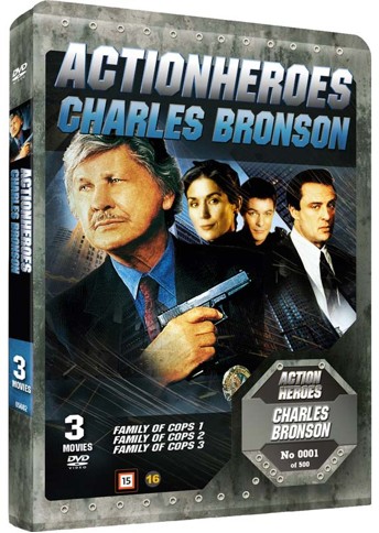 Charles Bronson: Family of Cops Trilogy Limited Edition steelbook