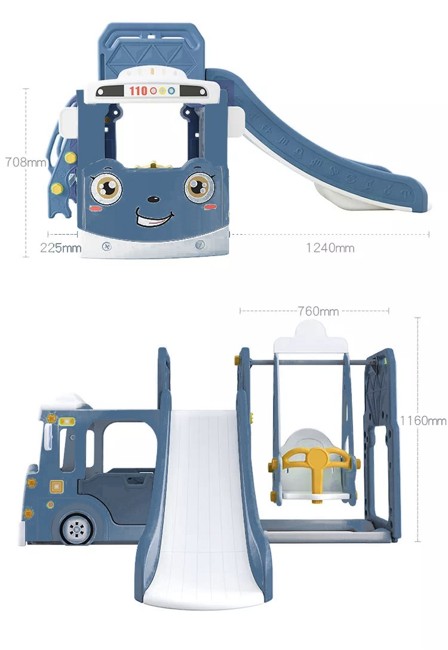 Kids Zone - Activity Truck w/Slide (6950973)