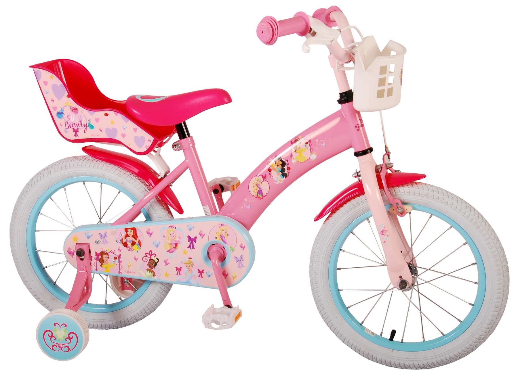 Volare - Children's Bicycle 16" - Disney Princess (21609-CH) - Leker