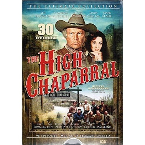 HIGH CHAPARRAL, COMPL. COLL. - 30 DVD Box set