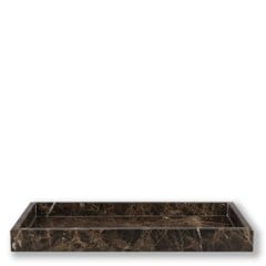 Mette Ditmer - MARBLE deco tray - Brown