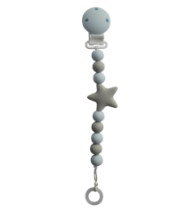 My Teddy - Pacifier Chain Star Blue (28-280082)