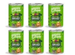 Edgard Cooper - 6 x  Lamb & Beef Adult Wet food 400gr