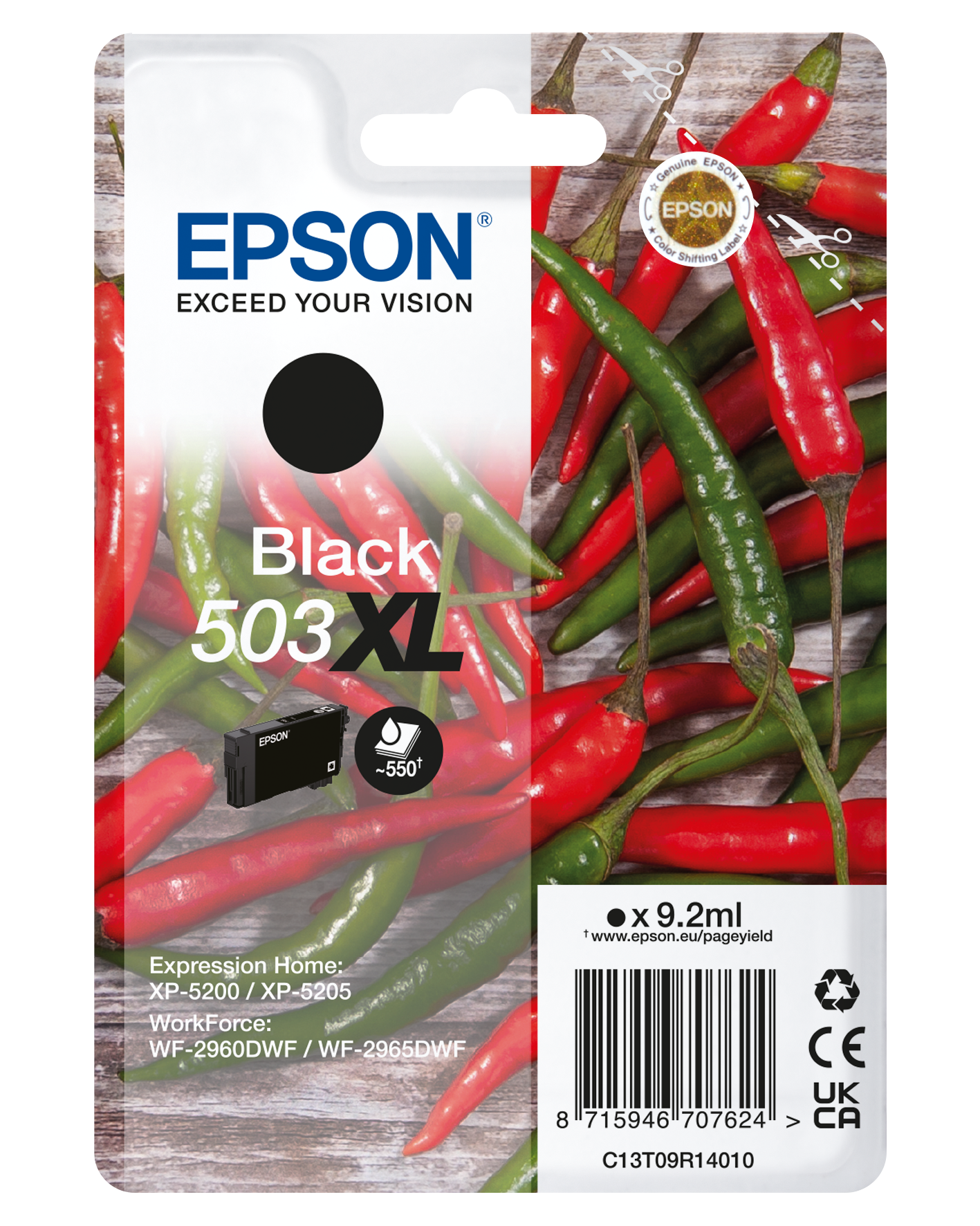 Epson - T503XL Black Ink Cartridge
