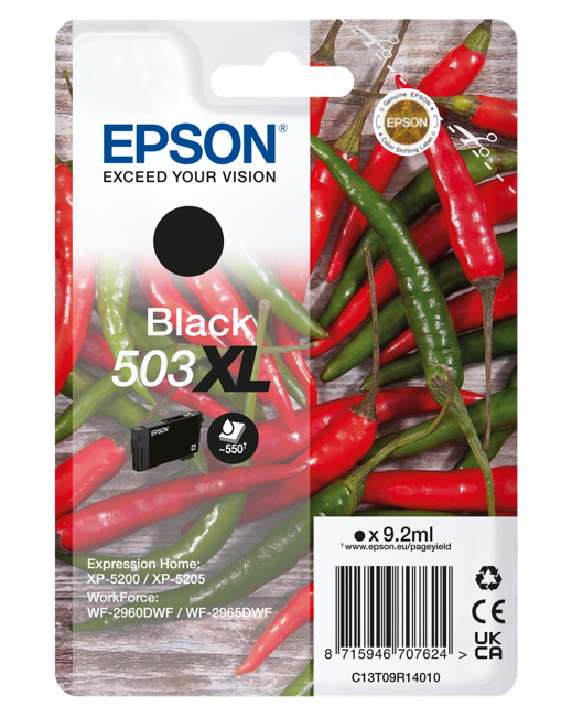 Epson - T503XL Black Ink Cartridge