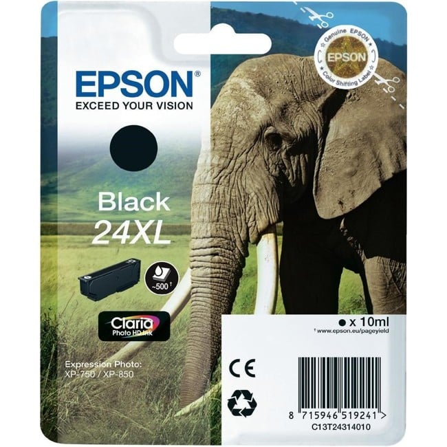 Epson - T2431 Black Ink Cartridge 24XL