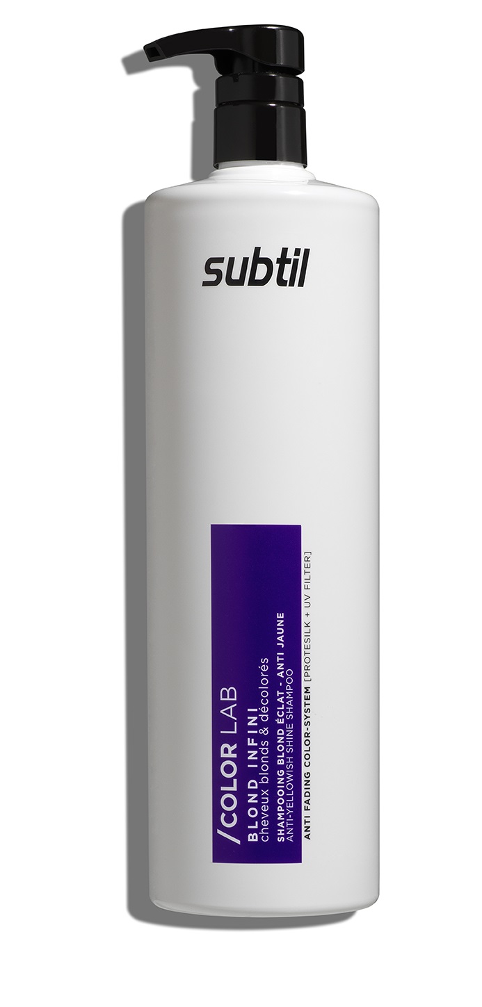 Subtil Color Lab Care - Blond Shampoo 1000 ml - Skjønnhet