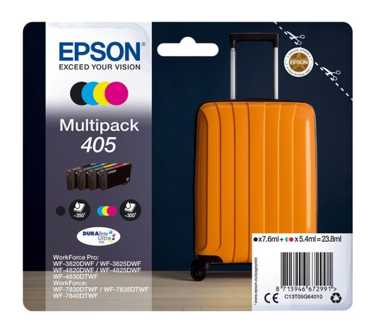Epson - T405 Multipack 4-farvet blæk
