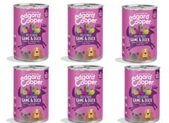 Edgard Cooper - 6 x Game & Duck Adult Wet food 400gr