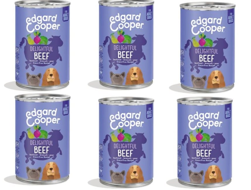 Edgard Cooper - 6 x Beef Adult Wet food 400gr