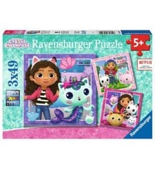 Ravensburger -  3x49p - Gabby's Dollhouse (10105659)