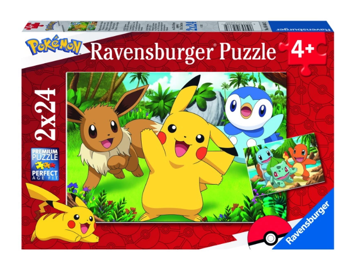 Ravensburger - Pokémon 2x24p - (10105668) - Leker