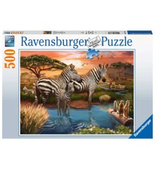 Ravensburger - Zebras In Sunset 500p - (10217376)