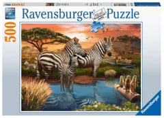 Ravensburger - Zebras In Sunset 500p - (10217376)