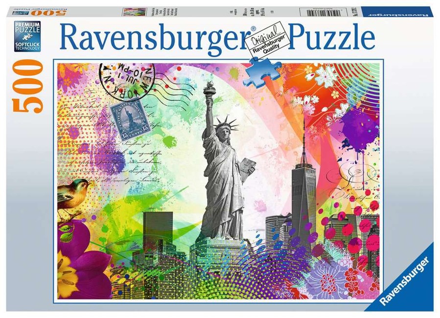Ravensburger - New York Postcard 500p