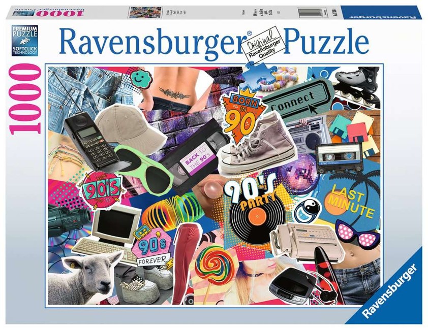 Ravensburger - The 90s 1000p - (10217388)