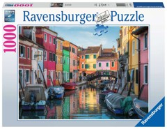 Ravensburger - Burano Canal, Venice 1000p - (12000623)