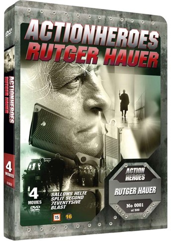 Rutger Hauer - Action Heroes  Limited Steelbook - 4 DVD Box