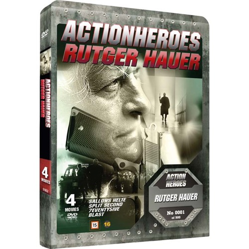 Rutger Hauer - Action Heroes Limited Steelbook - 4 DVD Box