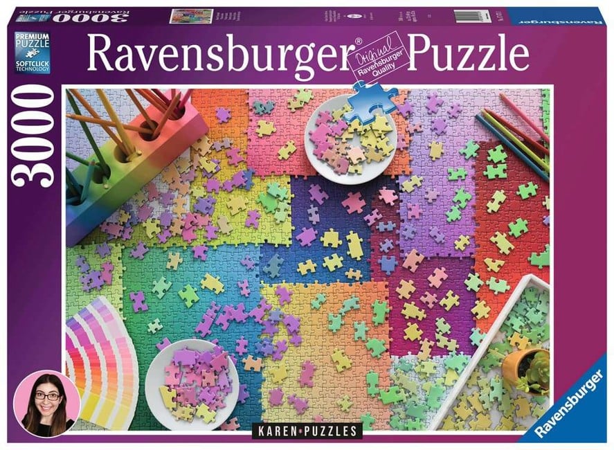 Ravensburger - Puzzles On Puzzles 3000p - (10217471)