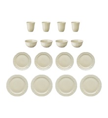 SØHOLM - Solvej tableware set - Creamy sand (16709ep)