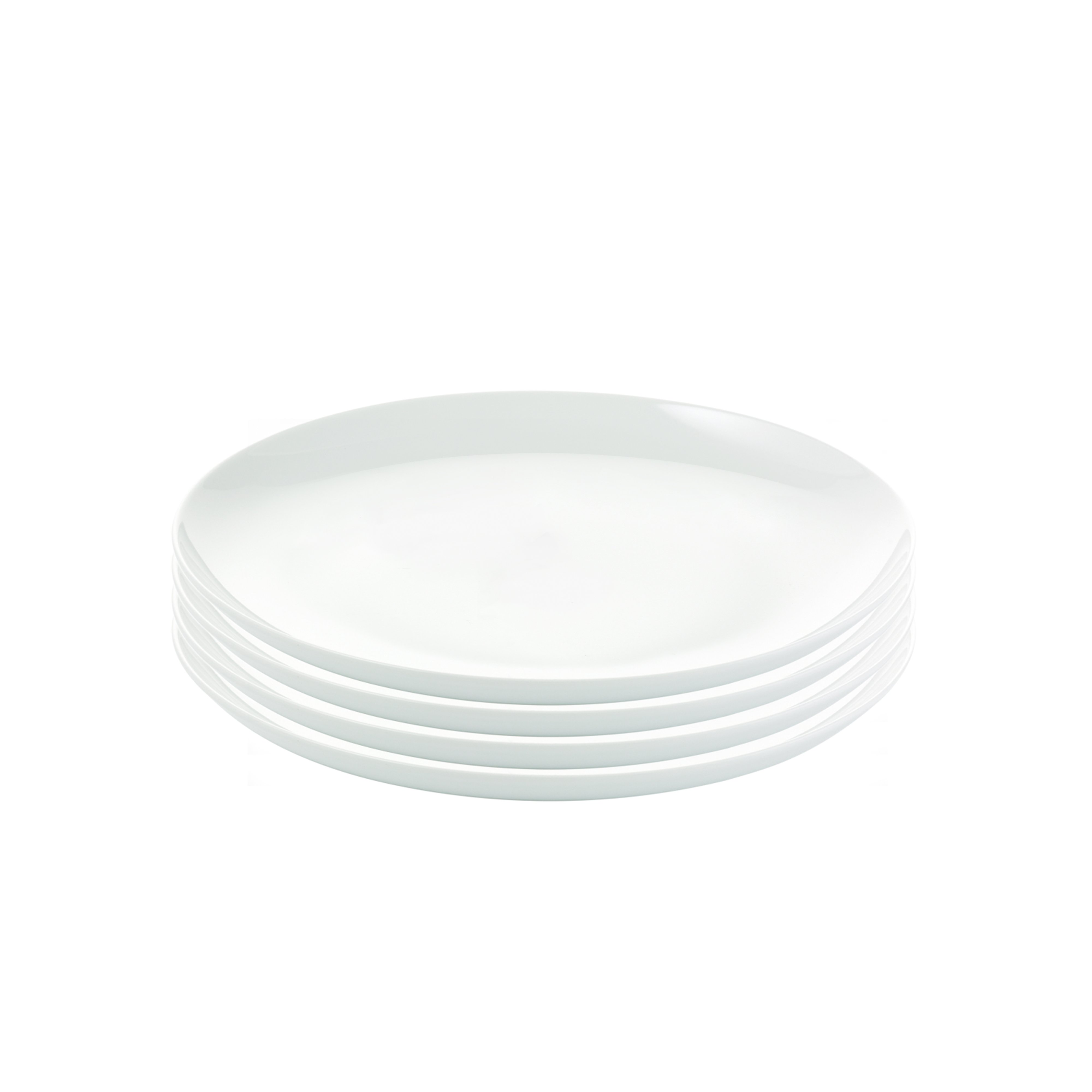 Aida - Atelier - super white dinner plates - 4 pcs (29083) - Hjemme og kjøkken