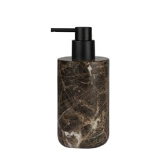 Mette Ditmer - MARBLE dispenser, tall - Brown