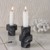 Mette Ditmer - MARBLE Kerzenständer, 7 cm - Grau thumbnail-3
