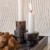 Mette Ditmer - MARBLE candleholder, small - Brown thumbnail-2