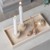Mette Ditmer - MARBLE candleholder, small - Sand thumbnail-2