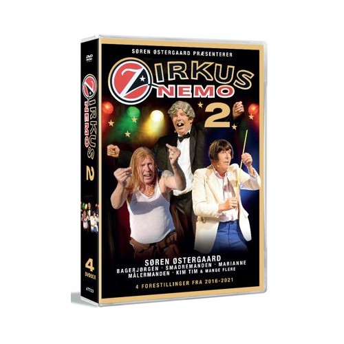 ZIRKUS NEMO BOKS 2 (4 DVD) Søren Østergaard