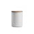 RAW - Arctic white - Canister w/lid teak (16034) thumbnail-1