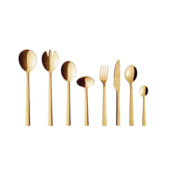 RAW - Cutlery set - Dishwasher safe - Gold - 20 pcs (15502)