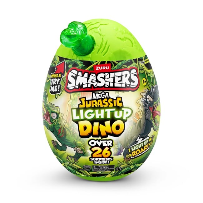 Smashers - Mega Jurassic Light Up Dino æg