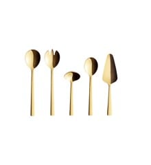 RAW - Cutlery set extra - Dishwasher safe - Gold - 5 pcs (14787)