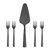 RAW - Cutlery Cake set - Dishwasher safe - Black - 5 pcs (15511) thumbnail-1
