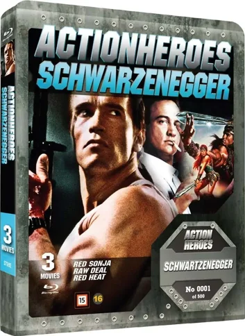 Arnold Schwarzenegger: Action Heroes (Limited edition Steelbook) (Blu-ray) 3 Movies