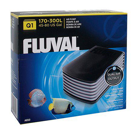 FLUVAL - Air Pump Q1 170-300L - (126.0024) - Kjæledyr og utstyr