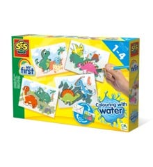 SES Creative - Colouring with Water - Dinos - (S14465)