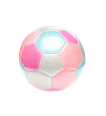 Football - Metallic Pink/Silver, Size 5 (13307)