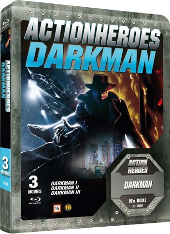 Darkman Trilogy: Action Heroes (Limited edition Steelbook) (Blu-ray) Liam Neeson